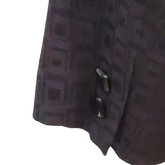 Sag Harbor Suit Jacket Blazer Single Breasted 4 Button Purple Lined Career 14 - Picture 5 of 9